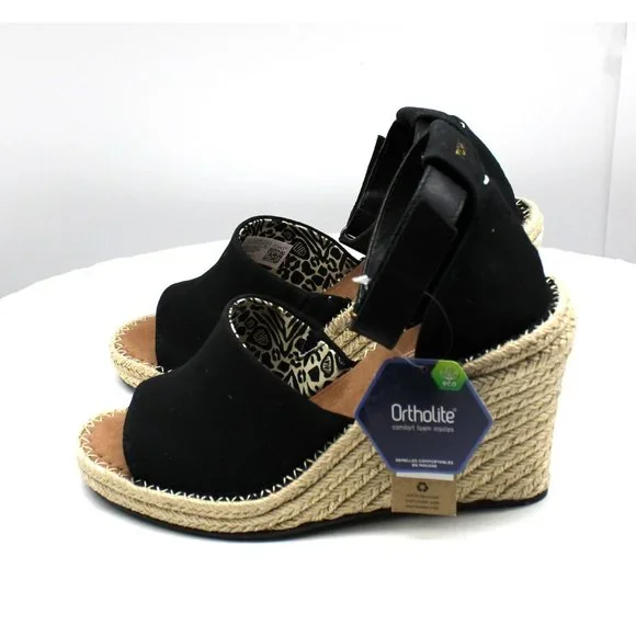 Women s TOMS Marisol Wedge Ankle Strap Sandal - Picture 6 of 8